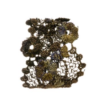 Bark Metallic Lace 33mm