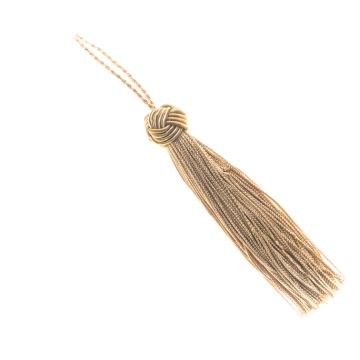 Barley Dust Turks Head Tassel