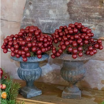 Burgundy Berry Cluster