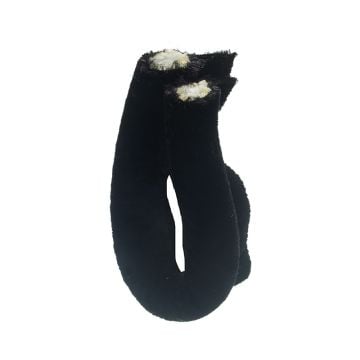 Black Giant Velvet Piping