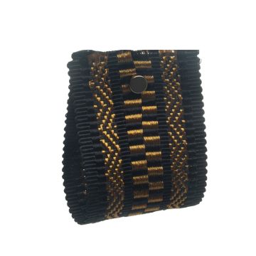 Black Gold Jacquard