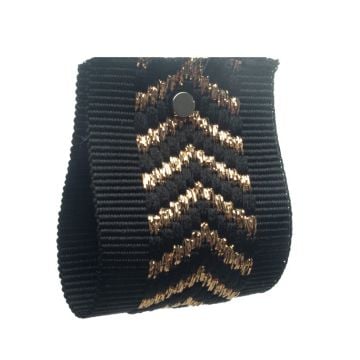 Black Herringbone