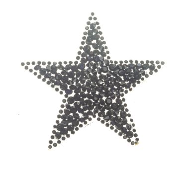 Black Iron on Star Motif