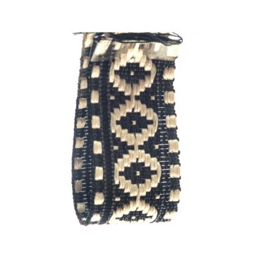 Black Ivory Jacquard