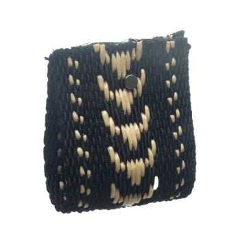 Black Raffia Braid