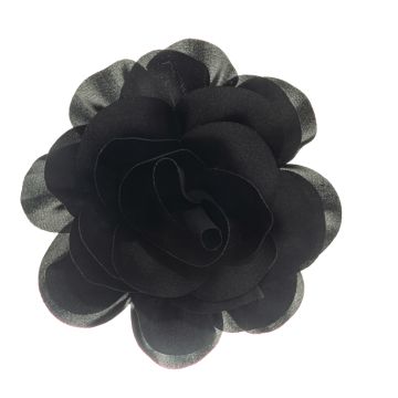 Black Rose Brooch