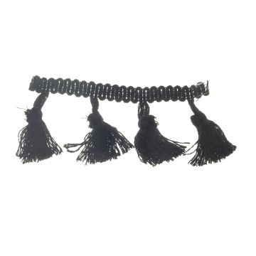 Black Tassel Fringe