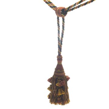 Brick Tassel Tie-Back