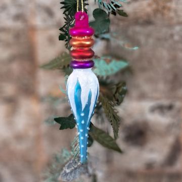 Blue Glass Decoration