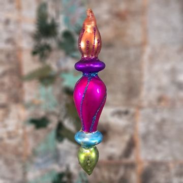Pink Glass Decoration