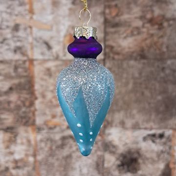 Blue Glass Decoration