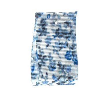 Cornflower Floral Grosgrain