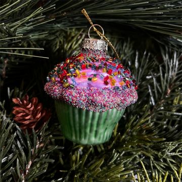 Pale Stock Glass Cupcake