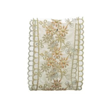 Daffodil Embroidered Lace