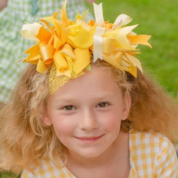 Daffodil Ribbon Headband