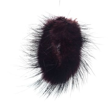 Dark Amaryllis Fur Fringe