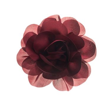 Dark Amaryllis Rose Brooch