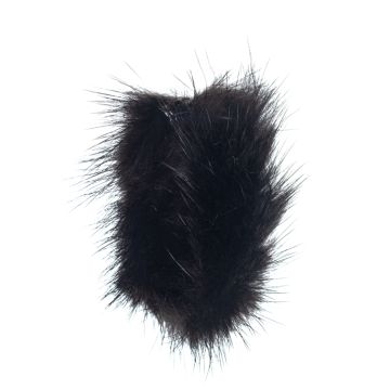 Dark Bark Fur Fringe