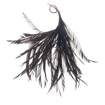 Dark Bark Feather Mount