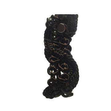 Dark Bark Scroll braid