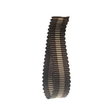 Dark Bark Striped Grosgrain