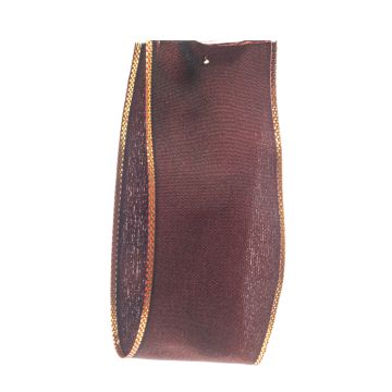 Dark Damson Metallic Wire Edge