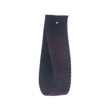 Dark Damson Polyester herringbone tape