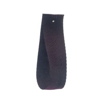 Dark Damson Polyester herringbone tape