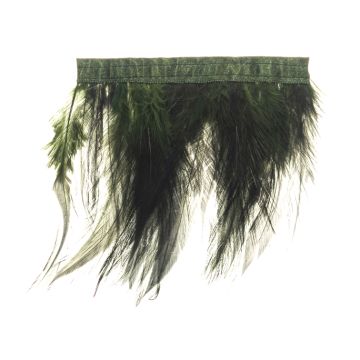 Dark Fern Grizzly Schlappen Fringe