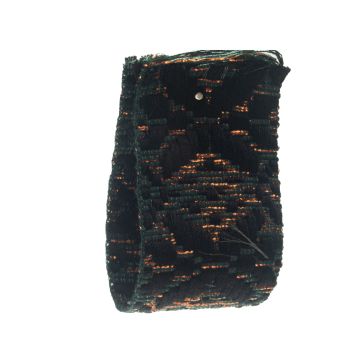 Deep Forest Black Jacquard