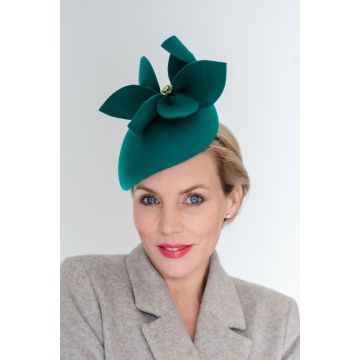 Emerald Felt Cut Flower Percher