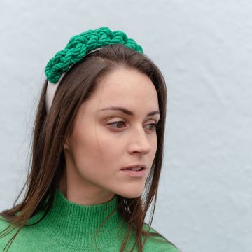 Emerald Acrylic Cord Headband