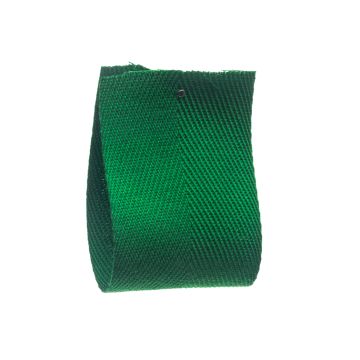 Emerald Polyester herringbone tape