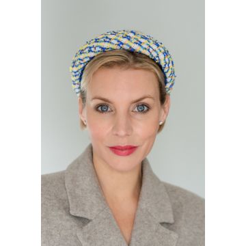 Evening Sky Fluro Tweed Headband