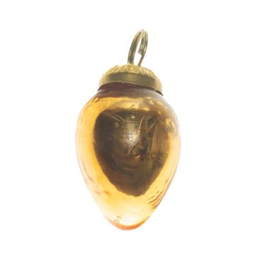 Gold Glass Drop