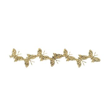 Gold Metallic Butterfly