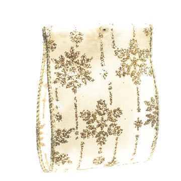 Gold Metallic Snowflake