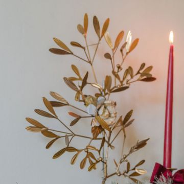 Gold Metal Mistletoe
