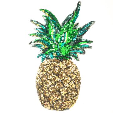 Gold Pineapple Motif