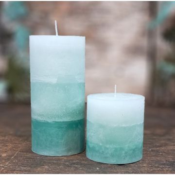 Green Ombre Candle