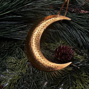 Gold Cresent Moon
