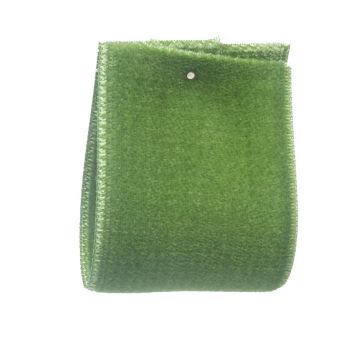 Hellebore Green Double Sided Rayon Velvet Ribbon