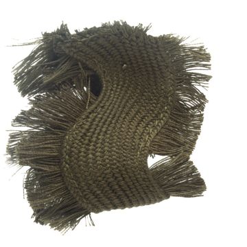 Hellebore Green Ric Rac Frill
