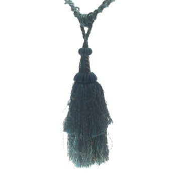 Himalayan Poppy Velvet Tie-Back