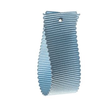 Ice Blue Polyester Grosgrain Ribbon