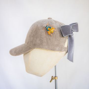 Barley Dust Corduroy Jockey Cap