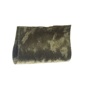 Leaf Green Double Sided Crushed Velvet