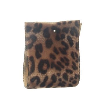 Leopard Single Sided Velvet