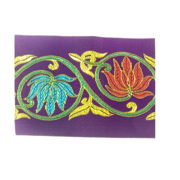 Liberty Iris Leaf Jacquard