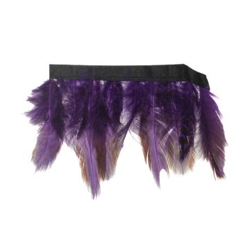 Liberty Iris Spotted Feather Fringe